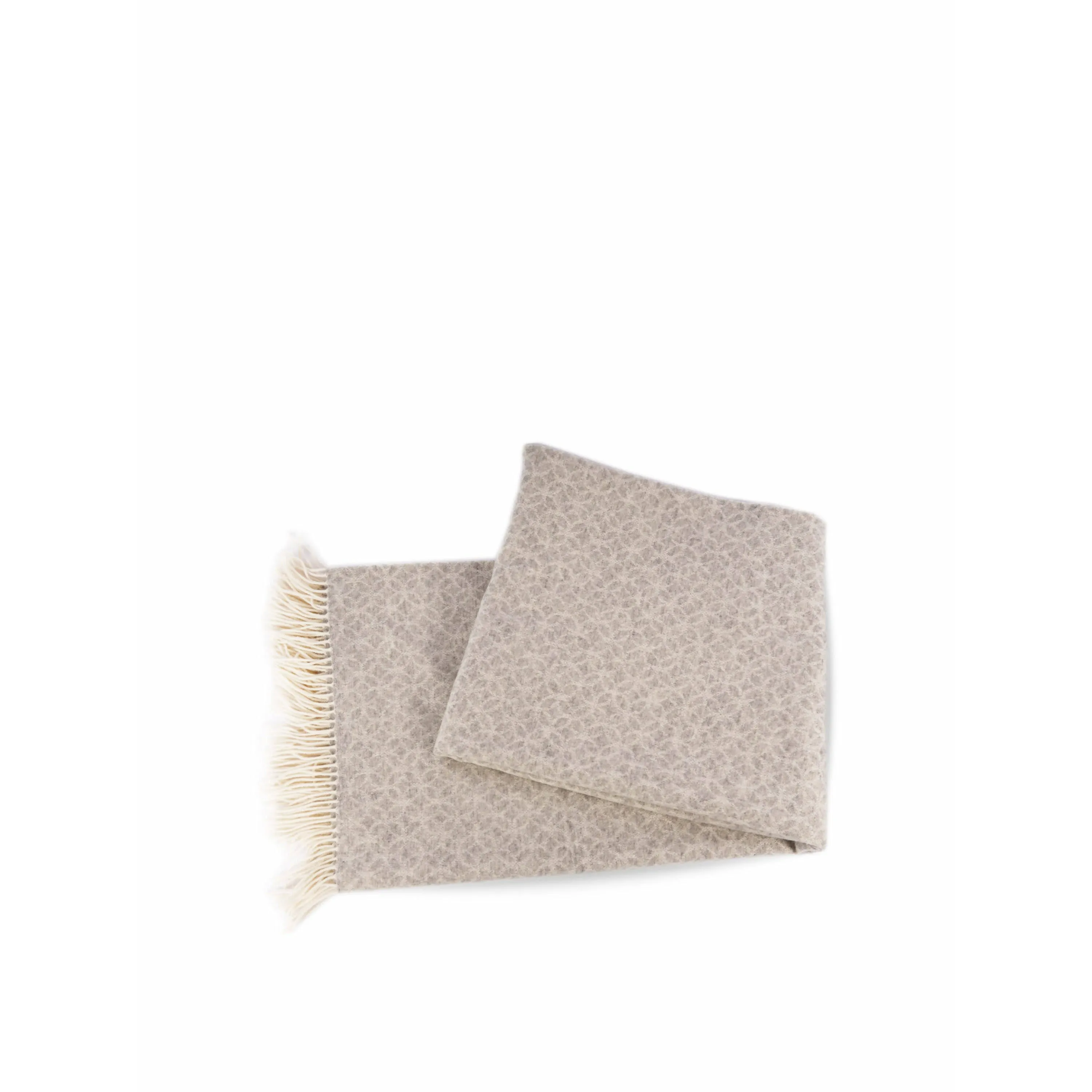 100% Woolen Plaid Perfect Gift for Someone Special Solid Grey