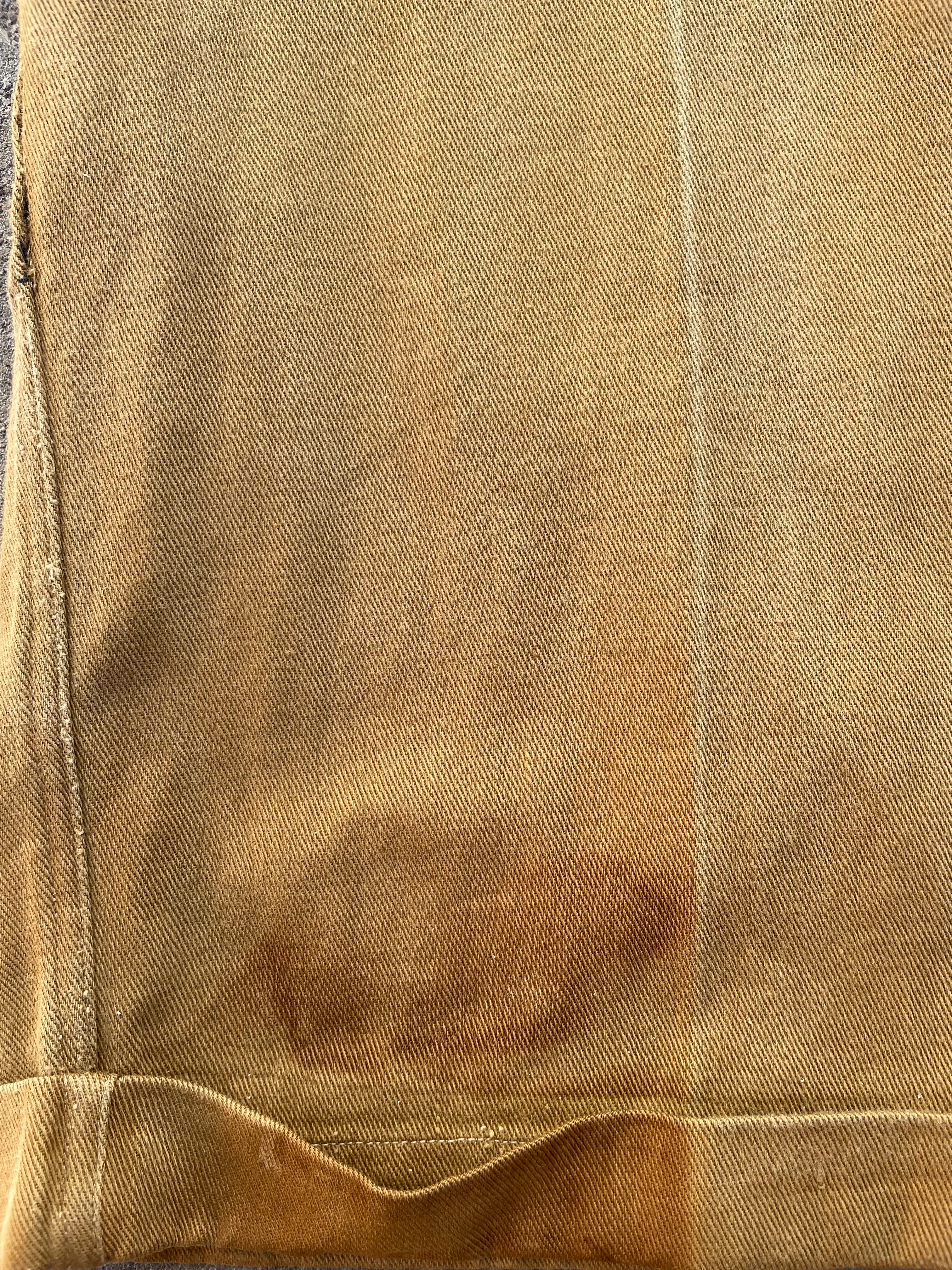 1940s Sanforized Cotton Side Button Sportswear Pants