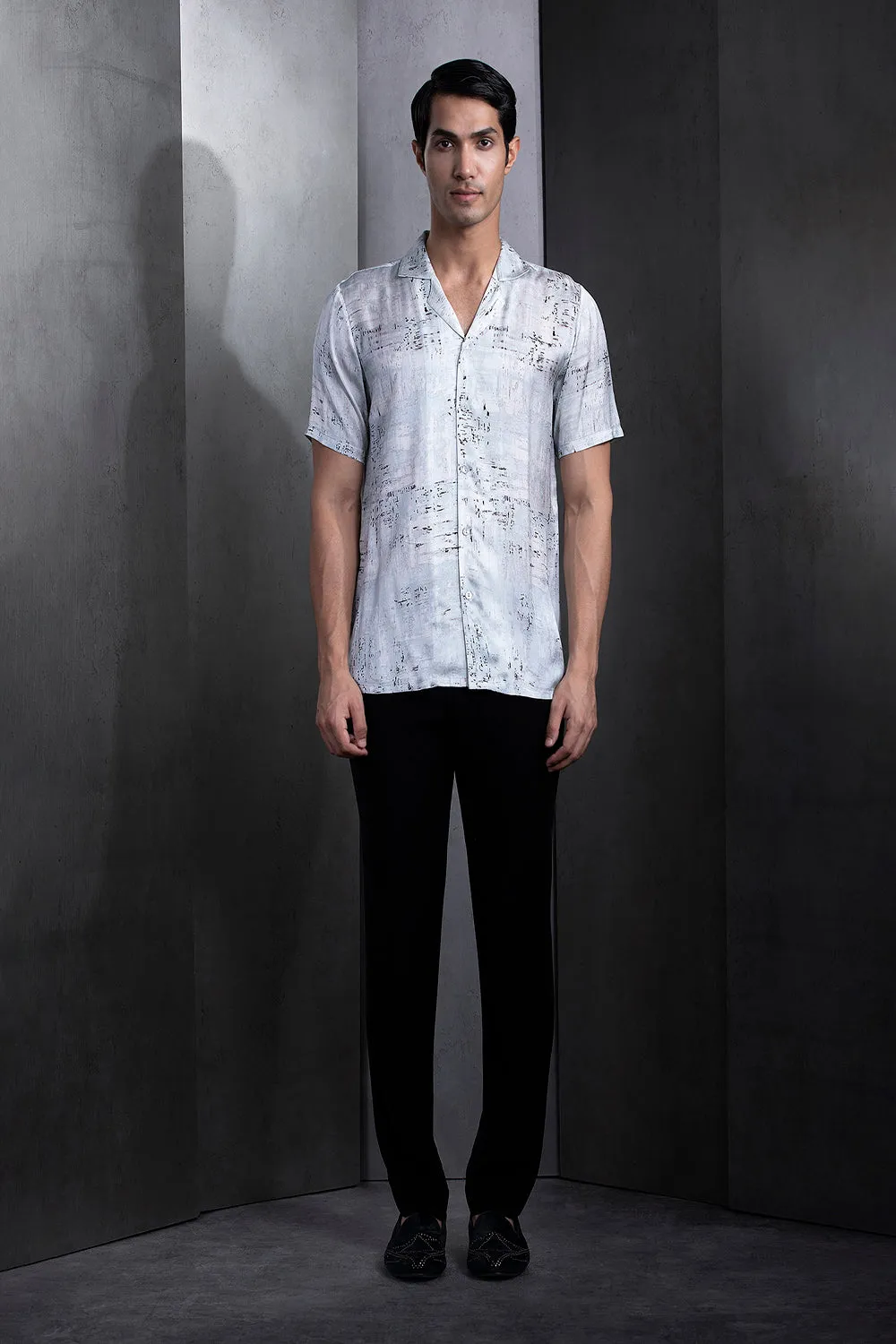 Aeolian Vertical Glitch Shirt