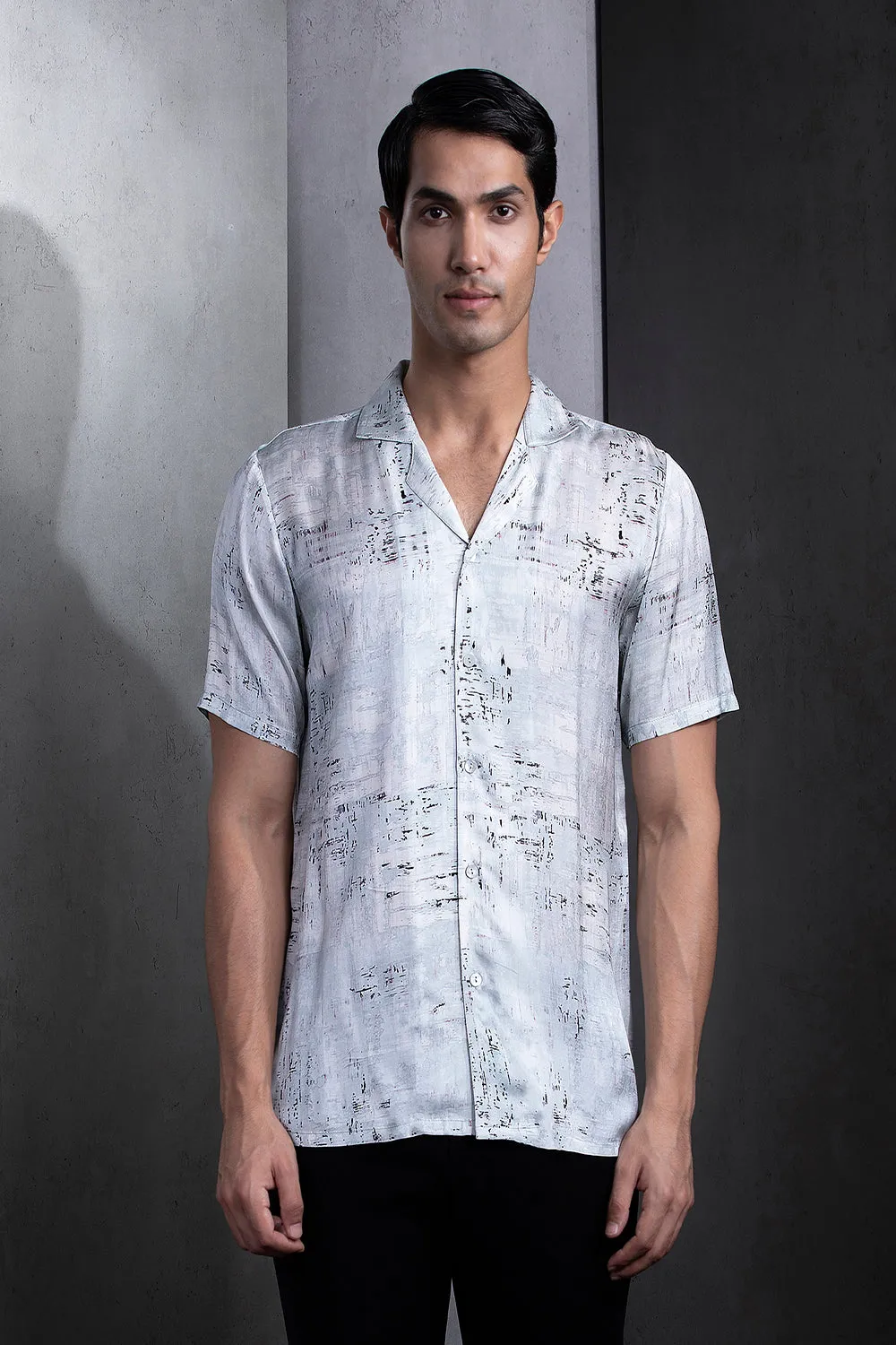 Aeolian Vertical Glitch Shirt