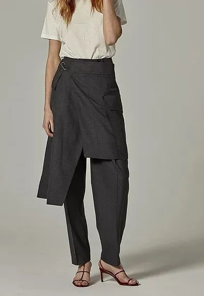 Anthracite Suit Trousers