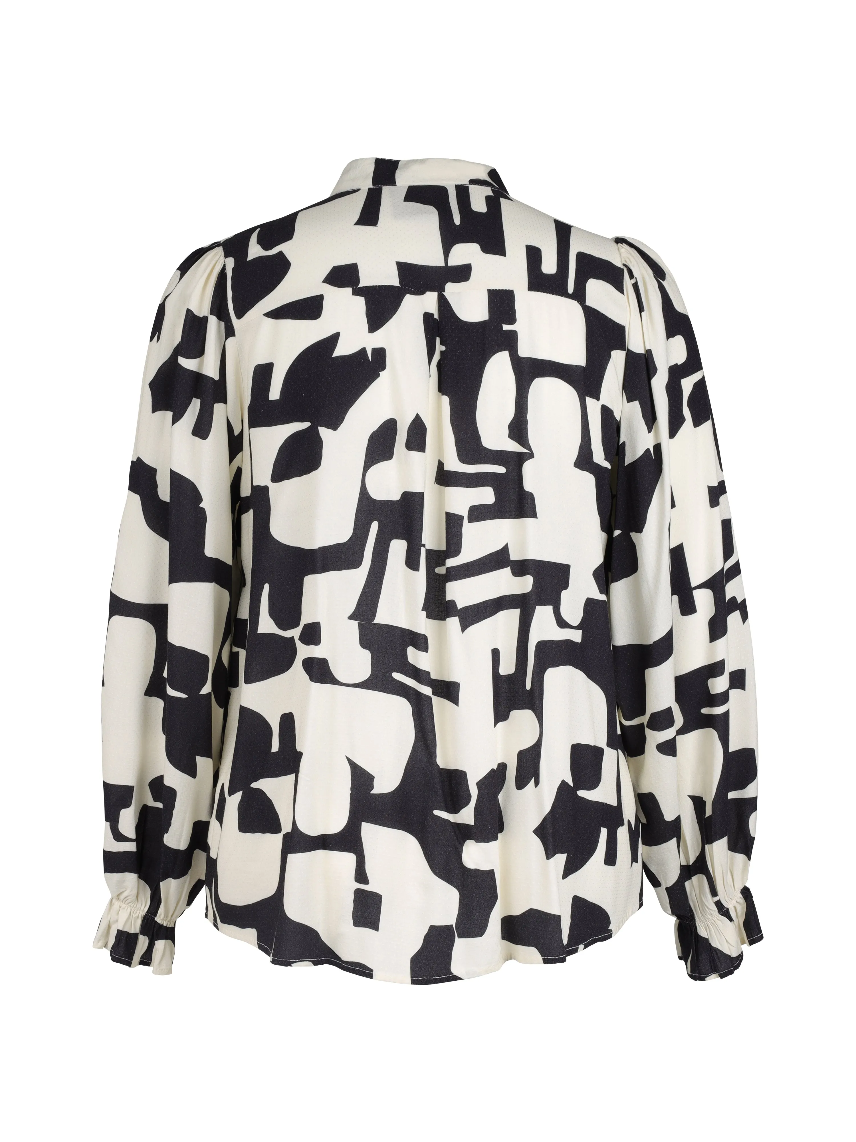 ARIA BLOUSE - Black mix