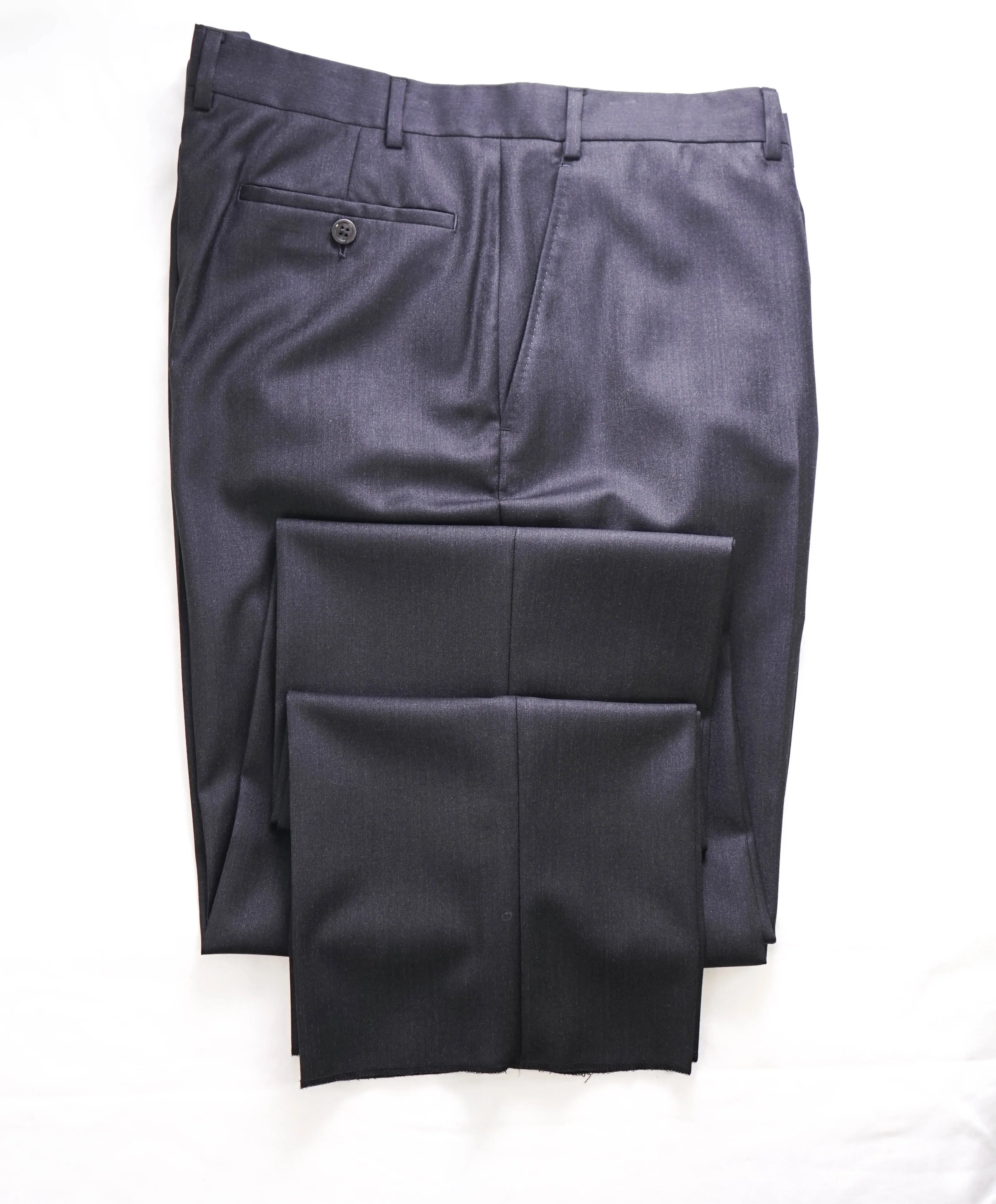 ARMANI COLLEZIONI - Gray *CLOSET STAPLE* Wool Flat Front Dress Pants - 42W