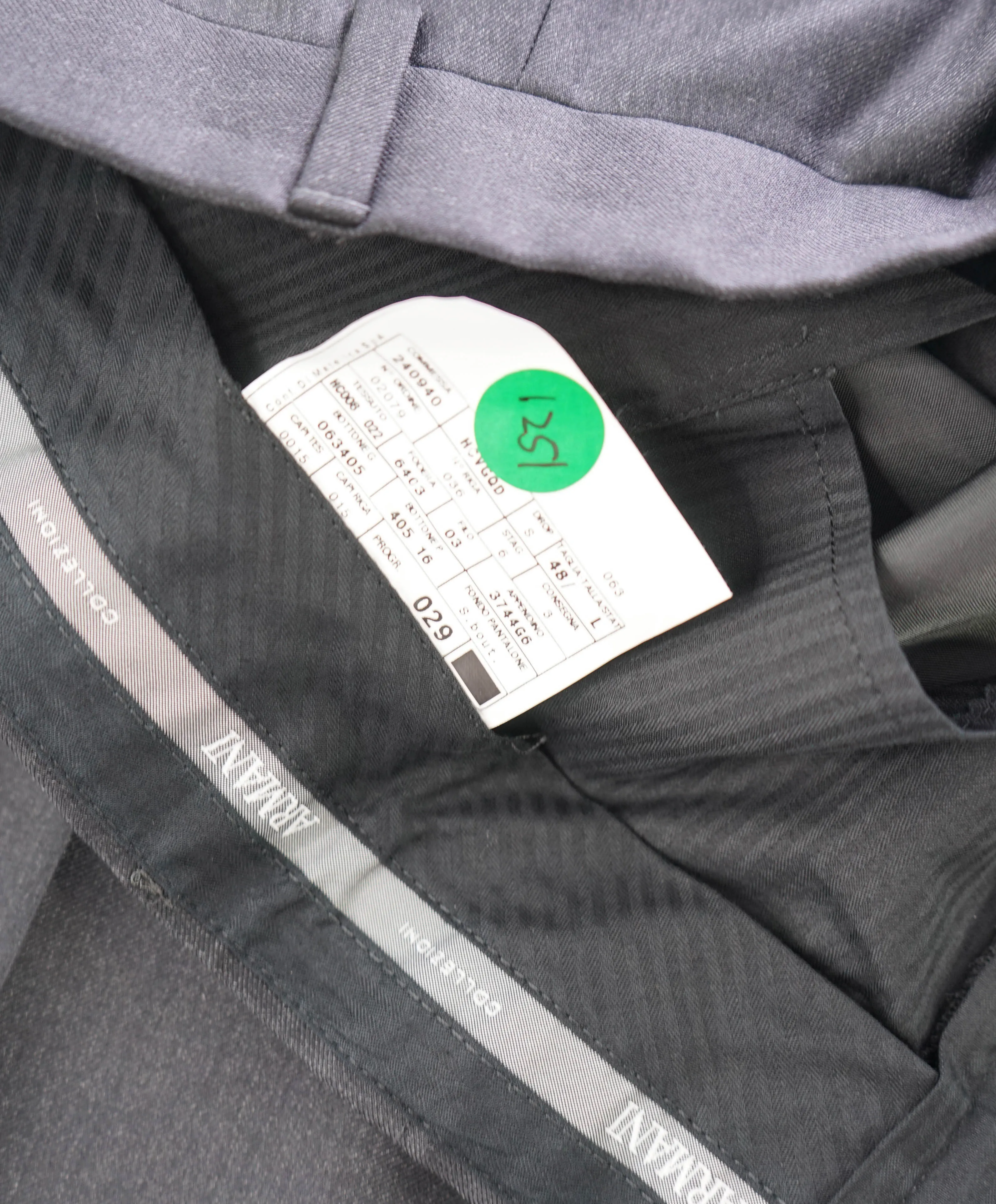ARMANI COLLEZIONI - Gray *CLOSET STAPLE* Wool Flat Front Dress Pants - 42W