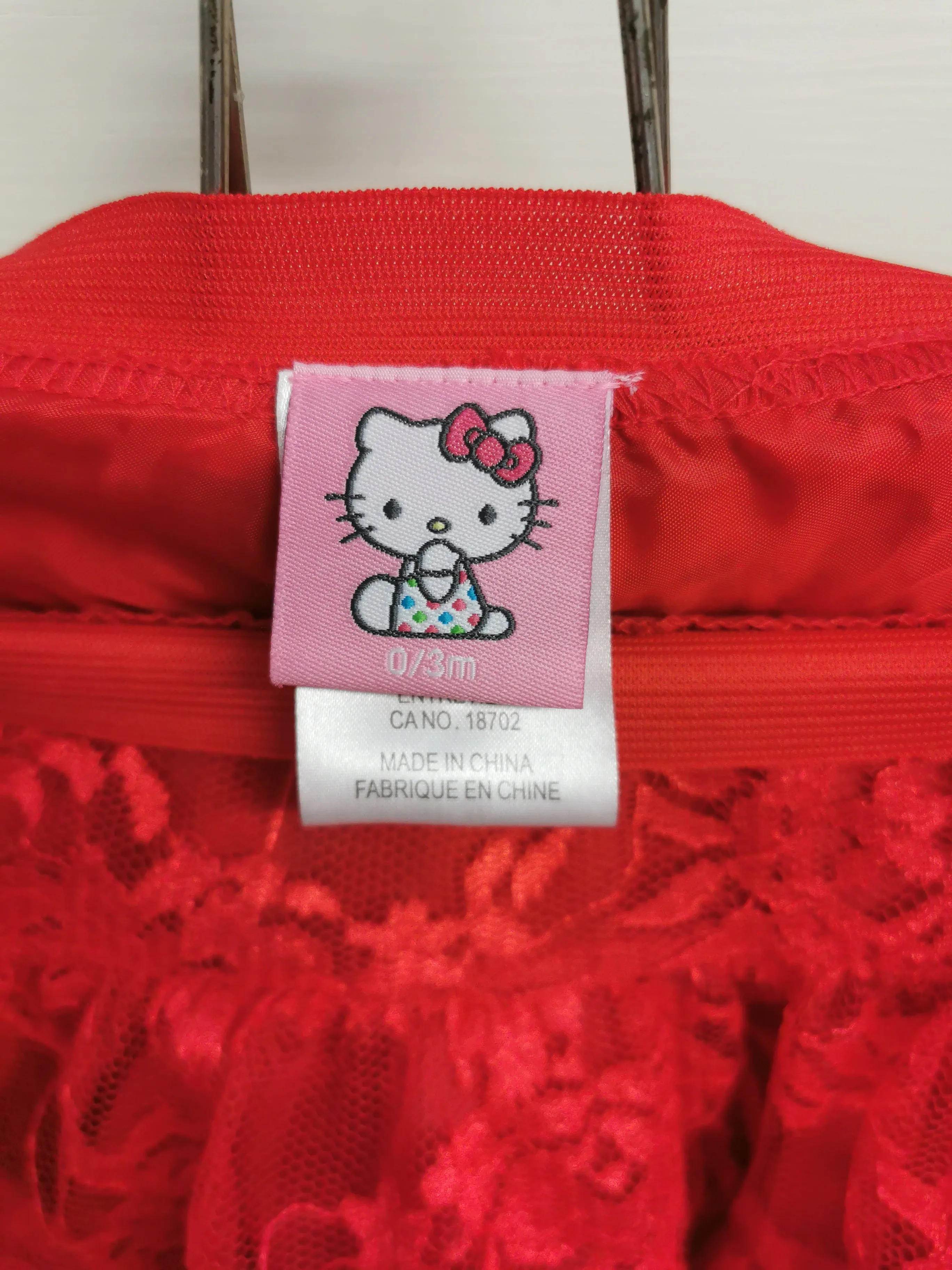 BABY GIRL SIZE 0/3 MONTHS - HELLO KITTY, Lace Tutu Skirt EUC B51