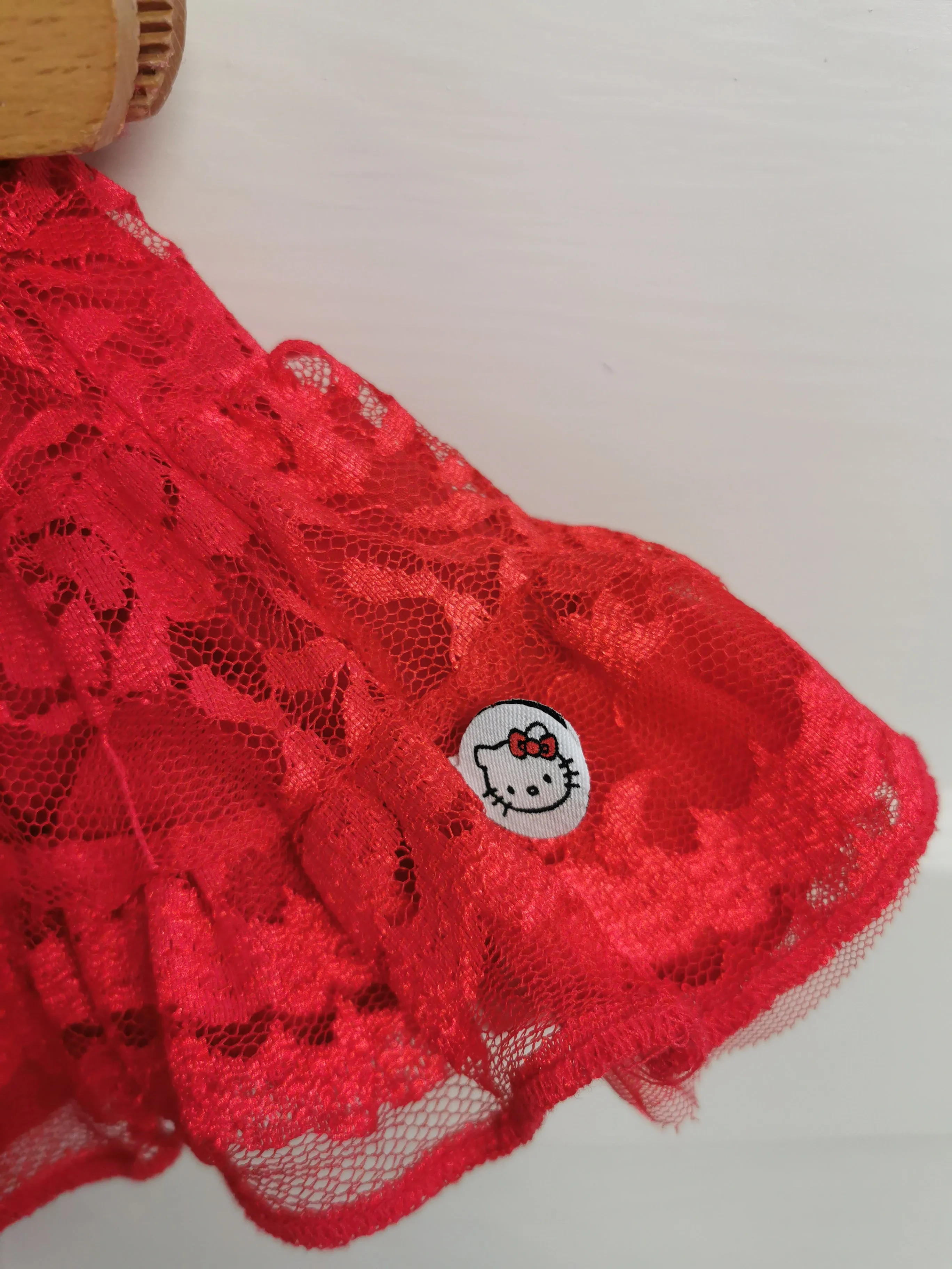 BABY GIRL SIZE 0/3 MONTHS - HELLO KITTY, Lace Tutu Skirt EUC B51