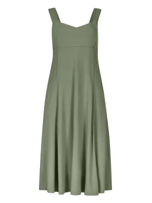 Bamboo Essential Dress with Pockets - Eucalyptus