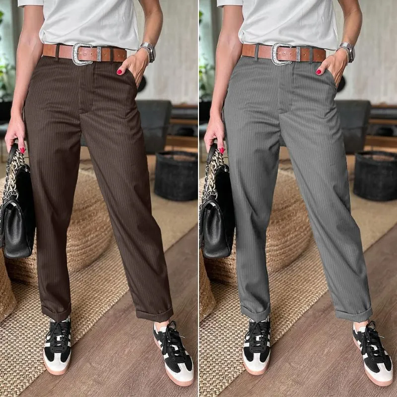 BB™ | Shaping striped trousers