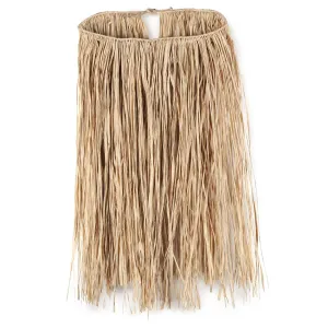 Beistle Child Value Raffia Natural Hula Skirt - Party Supply Decoration for Luau