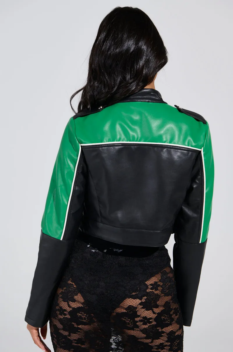 BETTER LUCK CROPPED MOTO