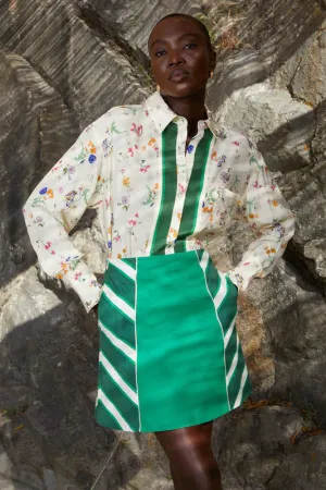 Bettina Stripe Mini Skirt