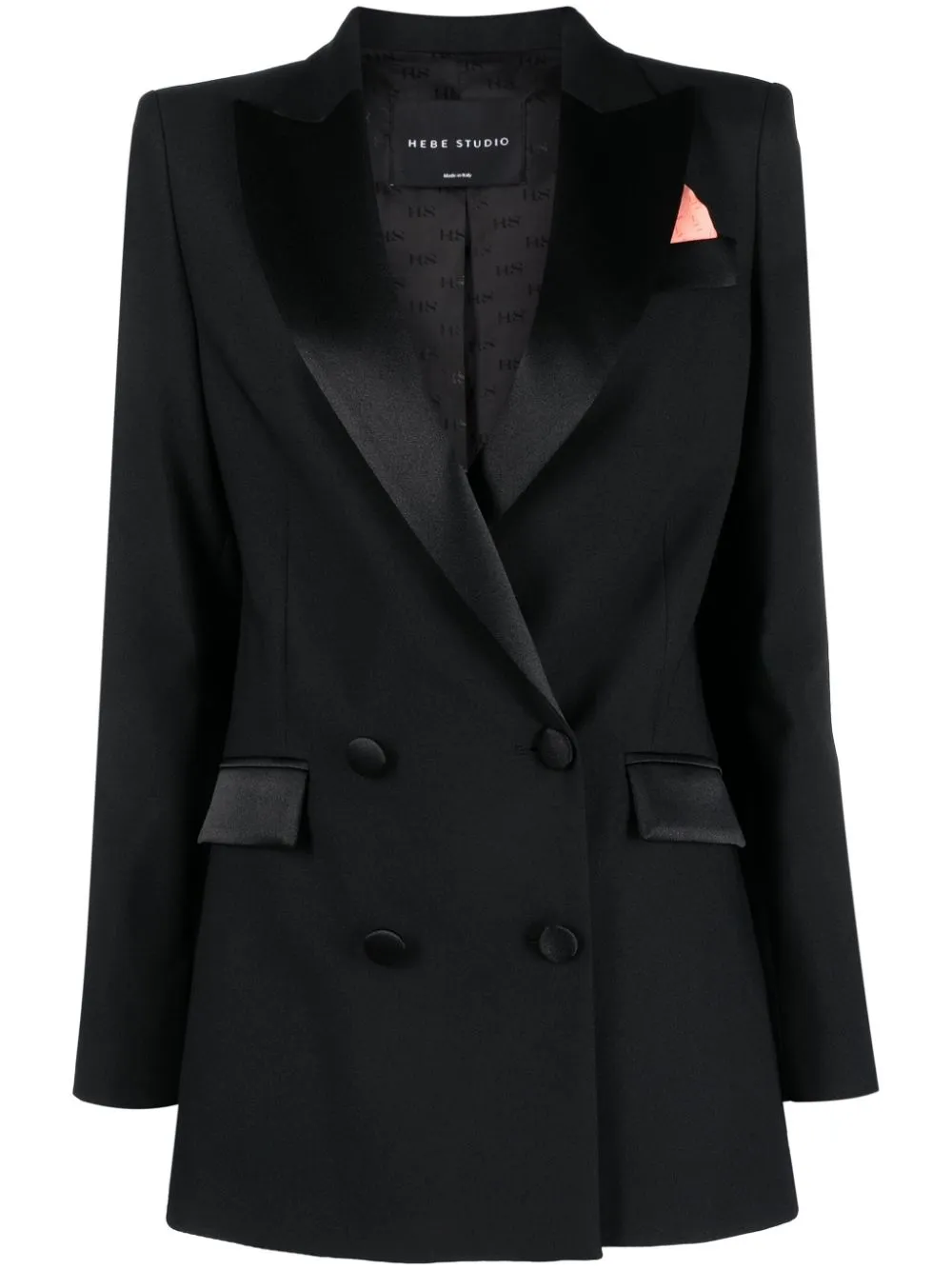 Bianca double-breasted cady blazer