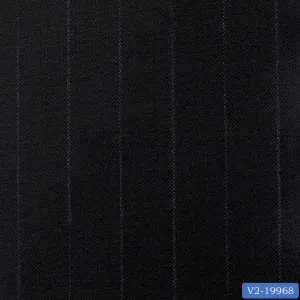 Black with Wide Stripe Suit