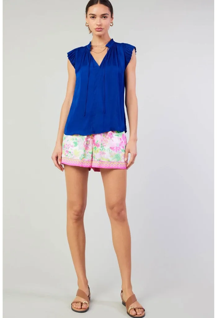 Bliss Blouse-Cobalt