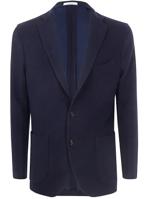 BOGLIOLI Men's Tailored Wool Blend Jacket
