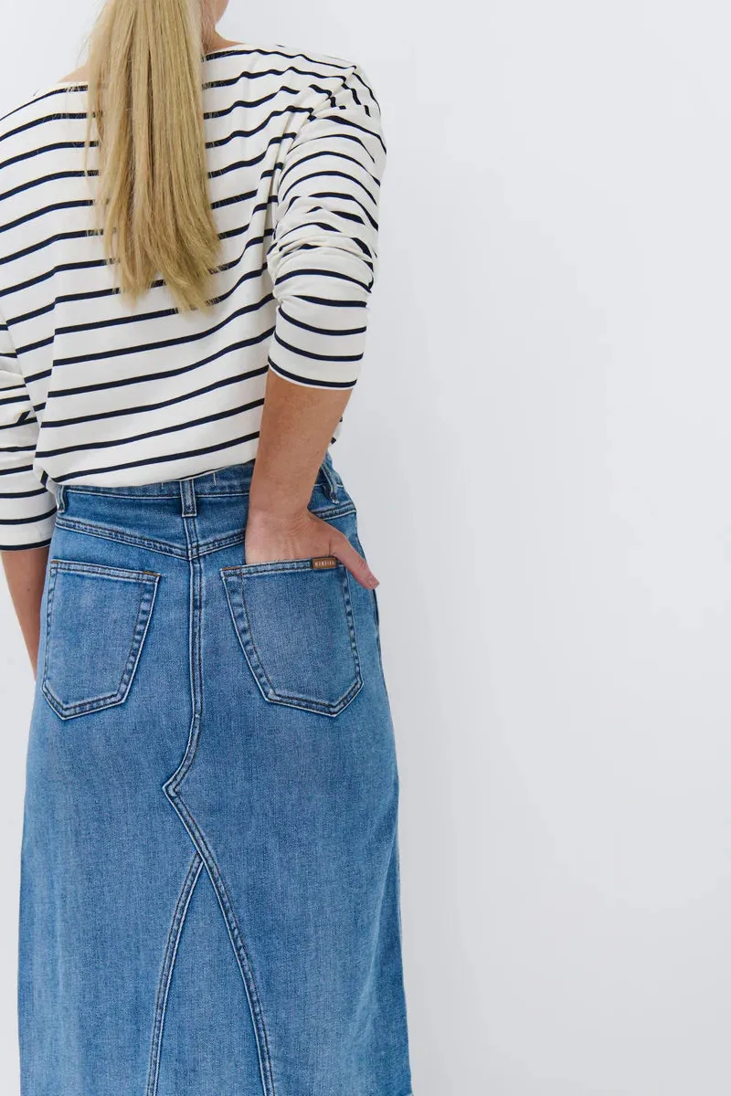 Bridget Skirt - Western Blue