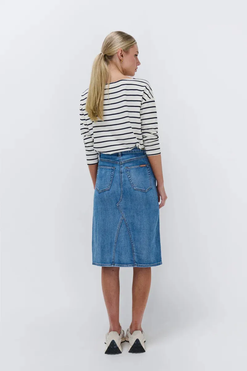 Bridget Skirt - Western Blue