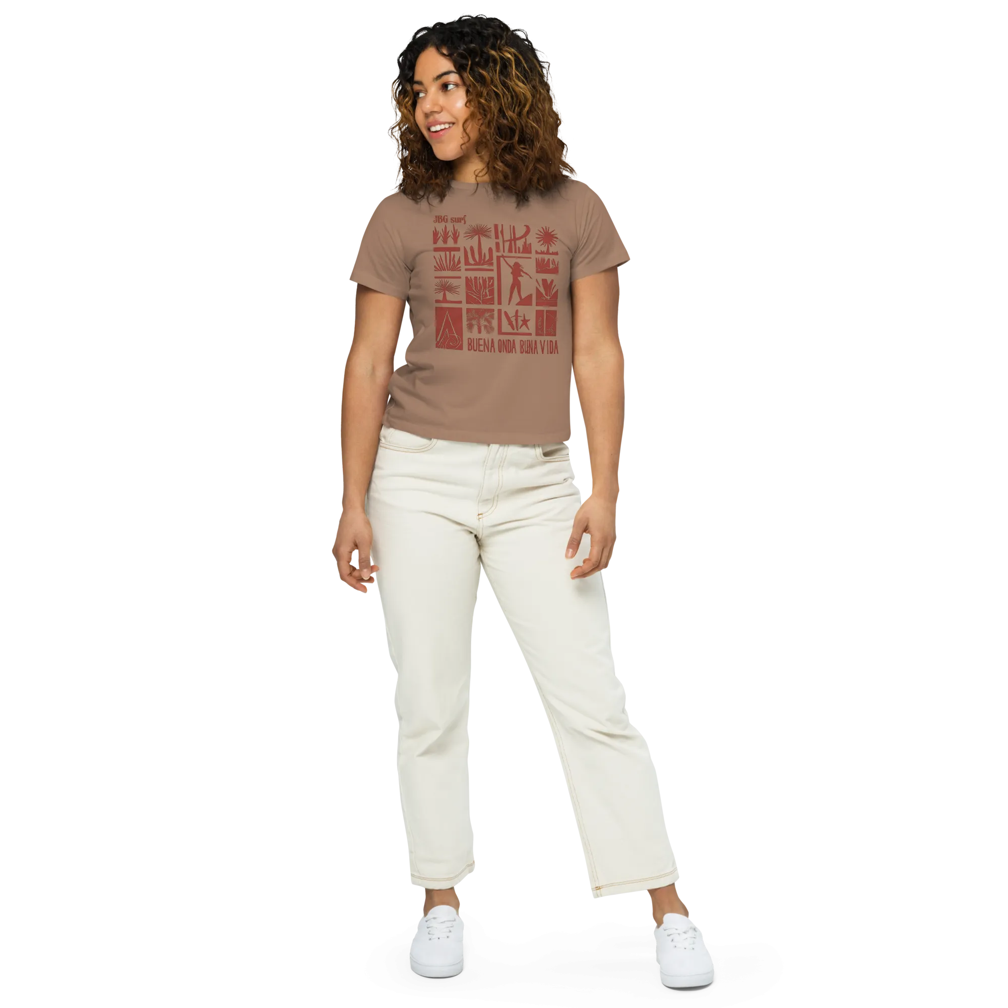 Buena Vida - Women’s high-waisted t-shirt