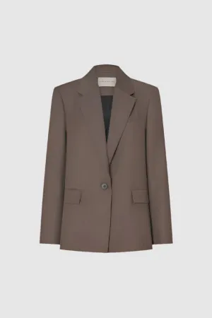Camilla and Marc Emmett Blazer in Coffee