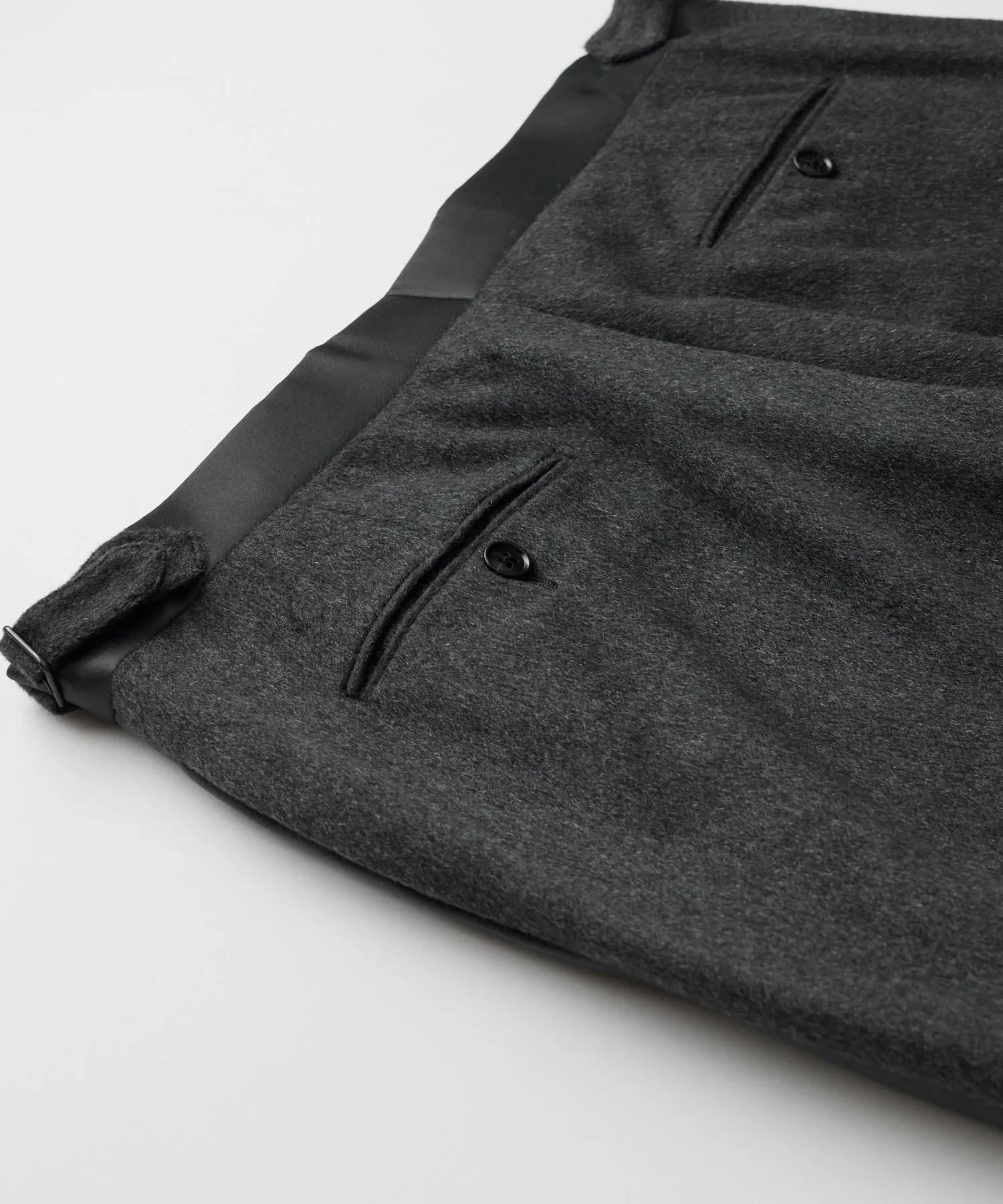 Cashmere Tuxedo Trouser