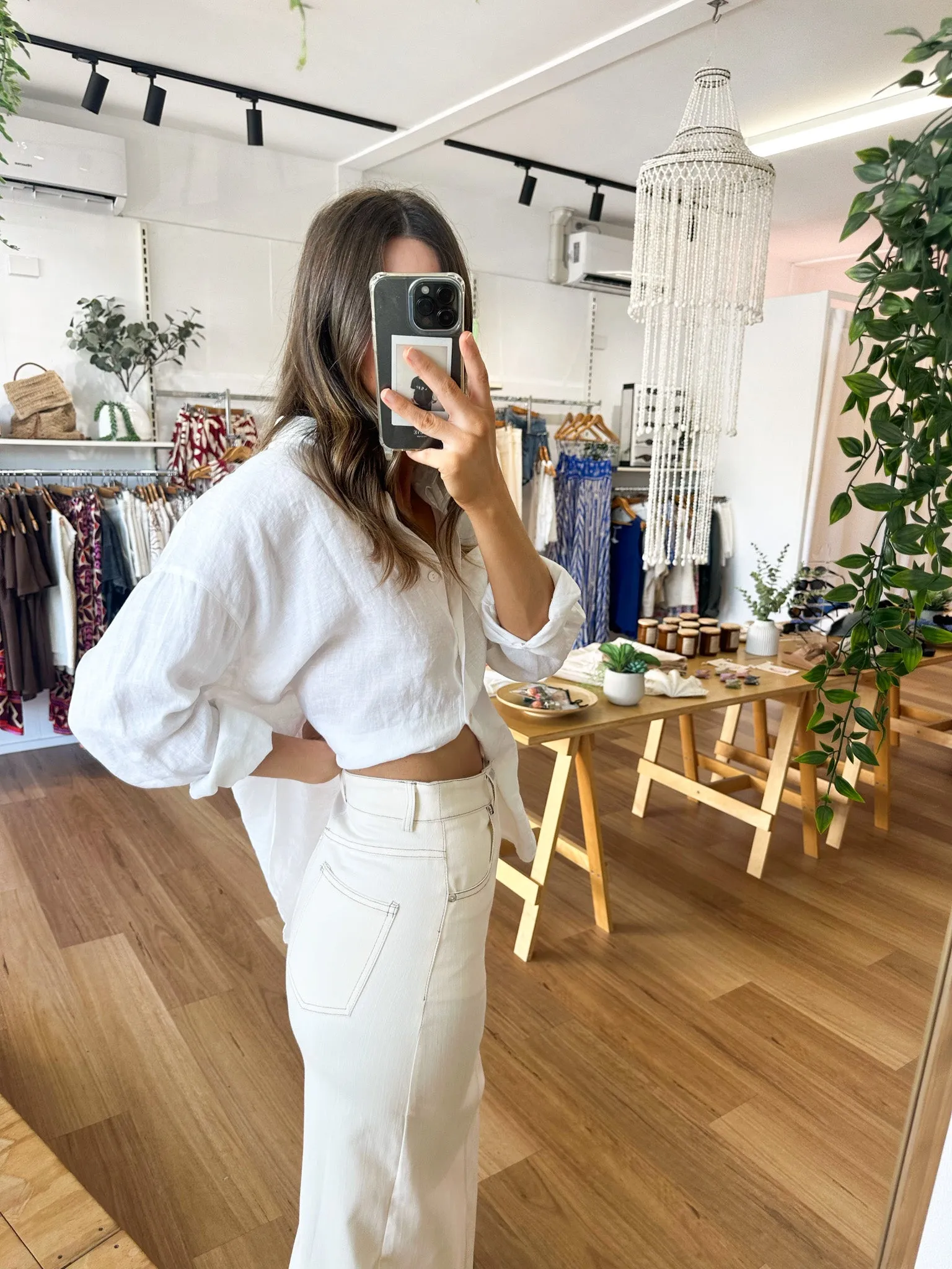 Celine Denim Skirt