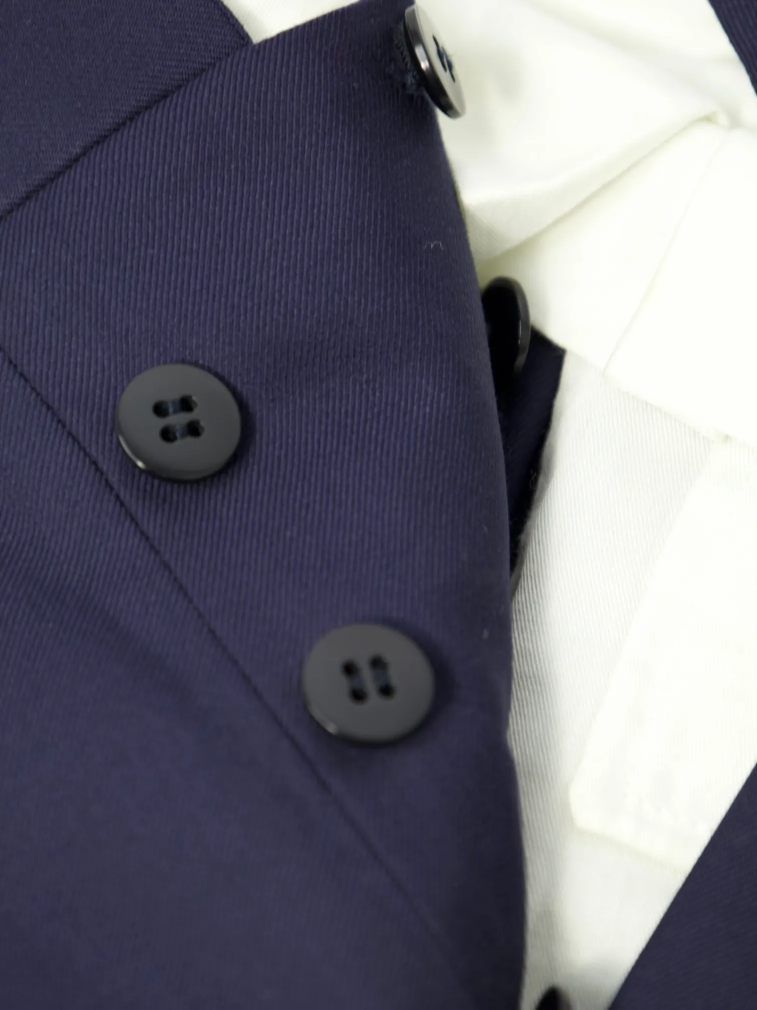 Cesare Attolini Navy Super 180's Sartorial Trousers