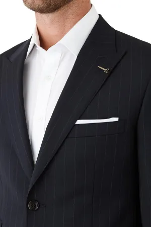 Convoy 2 Piece Pinstripe Suit by Joe Black