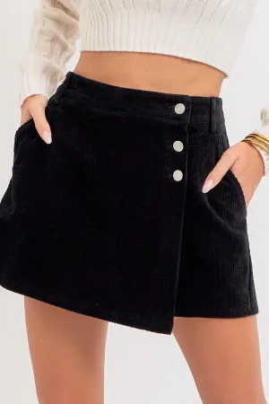 Corduroy Skort