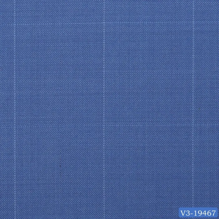 Cornflower Blue with Light Windowpane Suit
