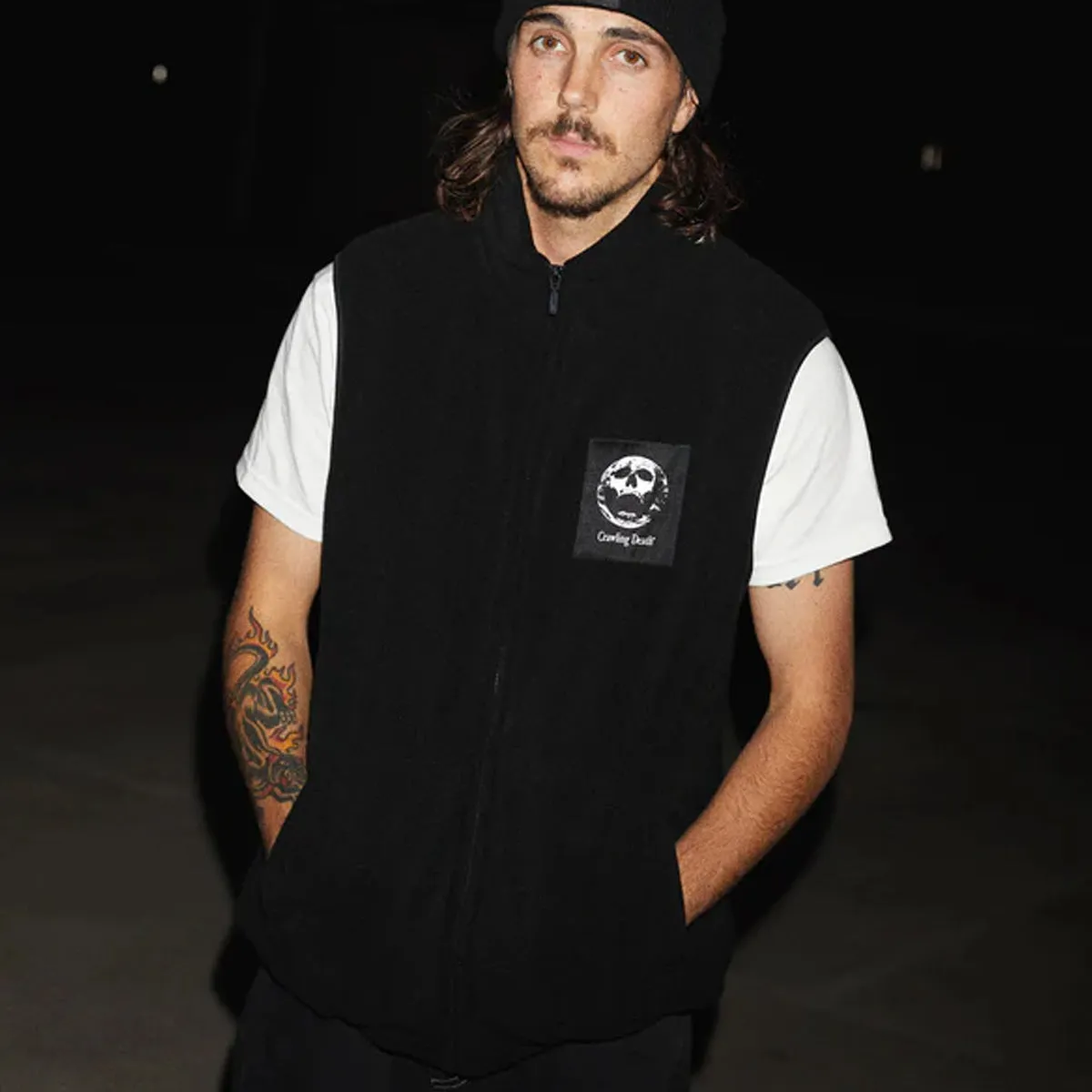 Crawling Death - Earth Scream Vest Black