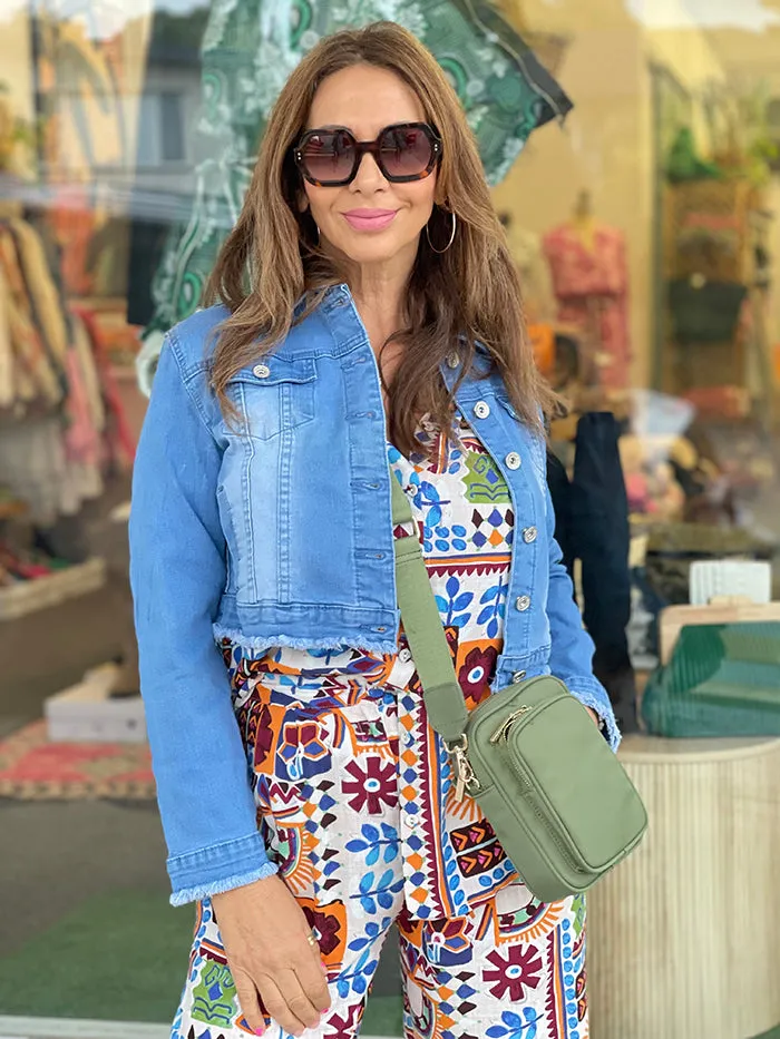Crop Denim Jacket