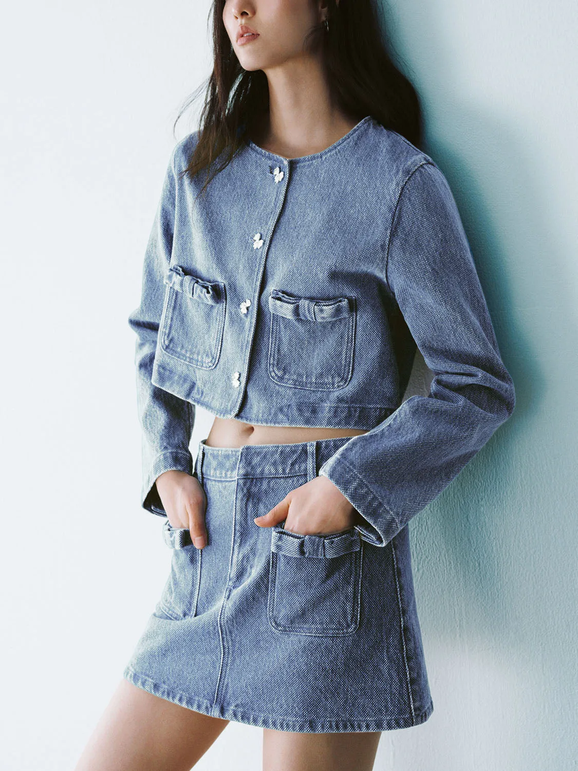 Cropped Denim Jackets