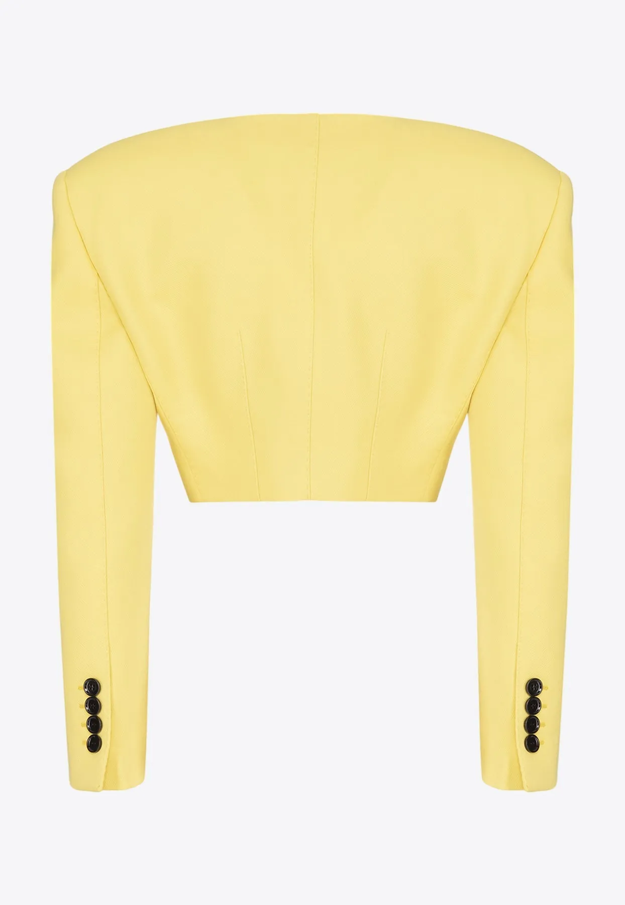 Cropped Wool Jacket