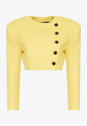 Cropped Wool Jacket