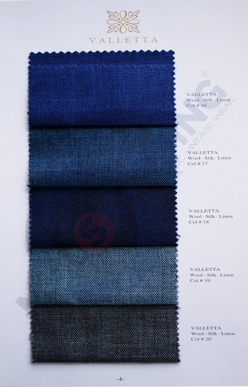 Custom 3 Piece Suit -  Valletta Fabric Collection 3 Piece Suit