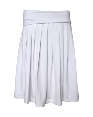 dance pleated midi skirt / earth tones