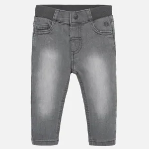 Denim Grey Trousers in 6 months