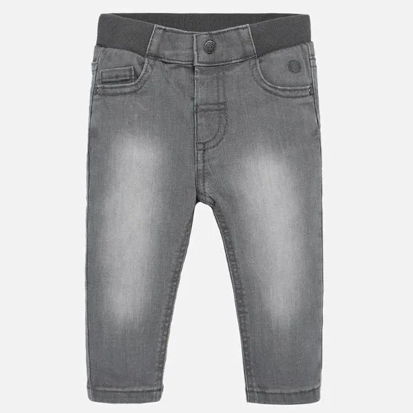 Denim Grey Trousers in 6 months