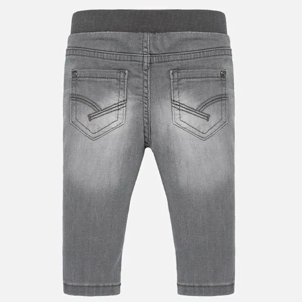 Denim Grey Trousers in 6 months