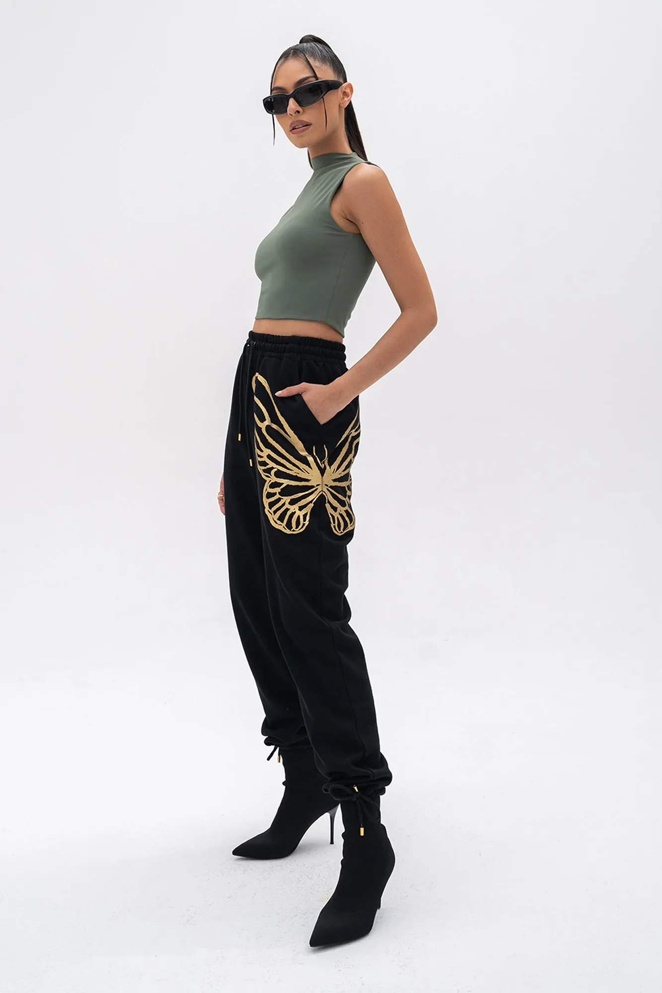 Diana High Neck Top