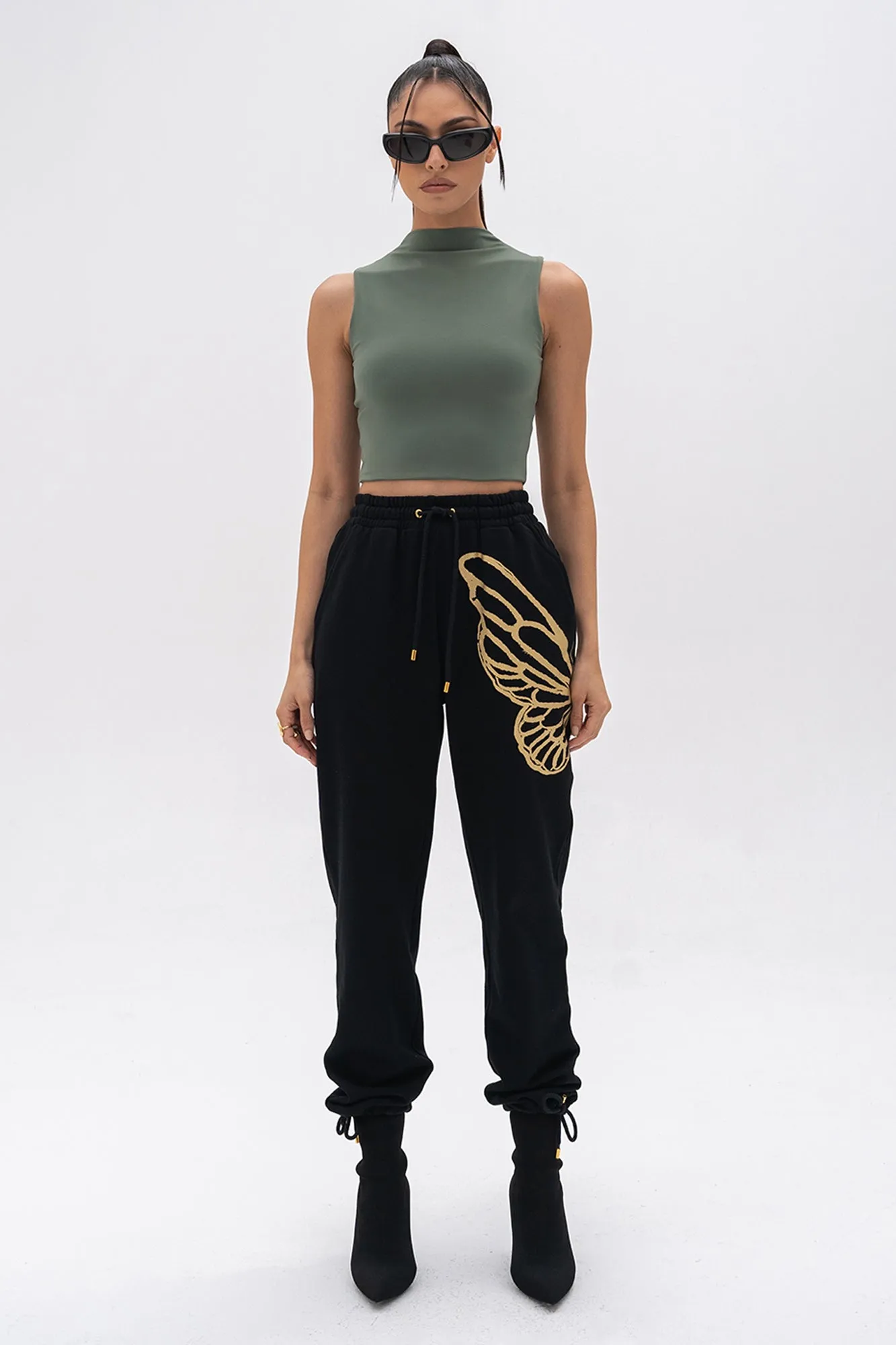 Diana High Neck Top