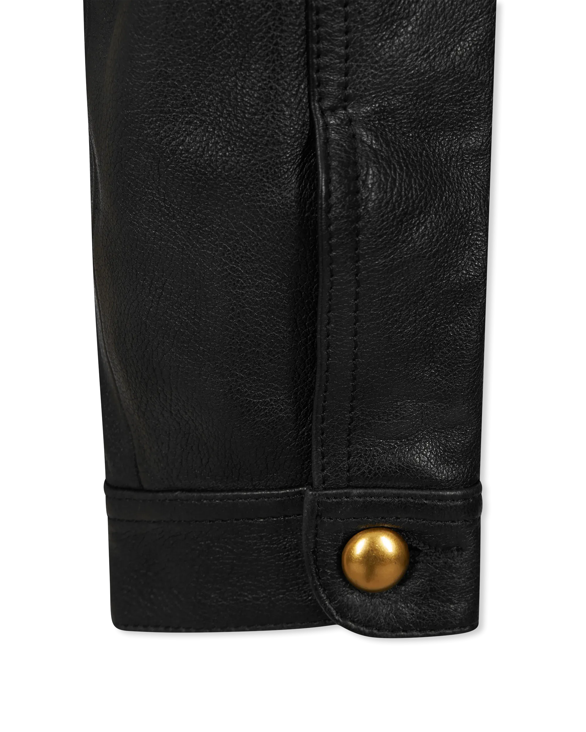 DL1961 Vika Cropped Leather Jacket