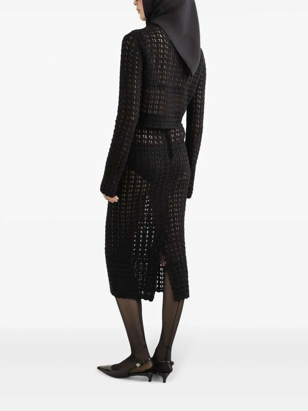 Dolce & Gabbana Knitted Midi Skirt