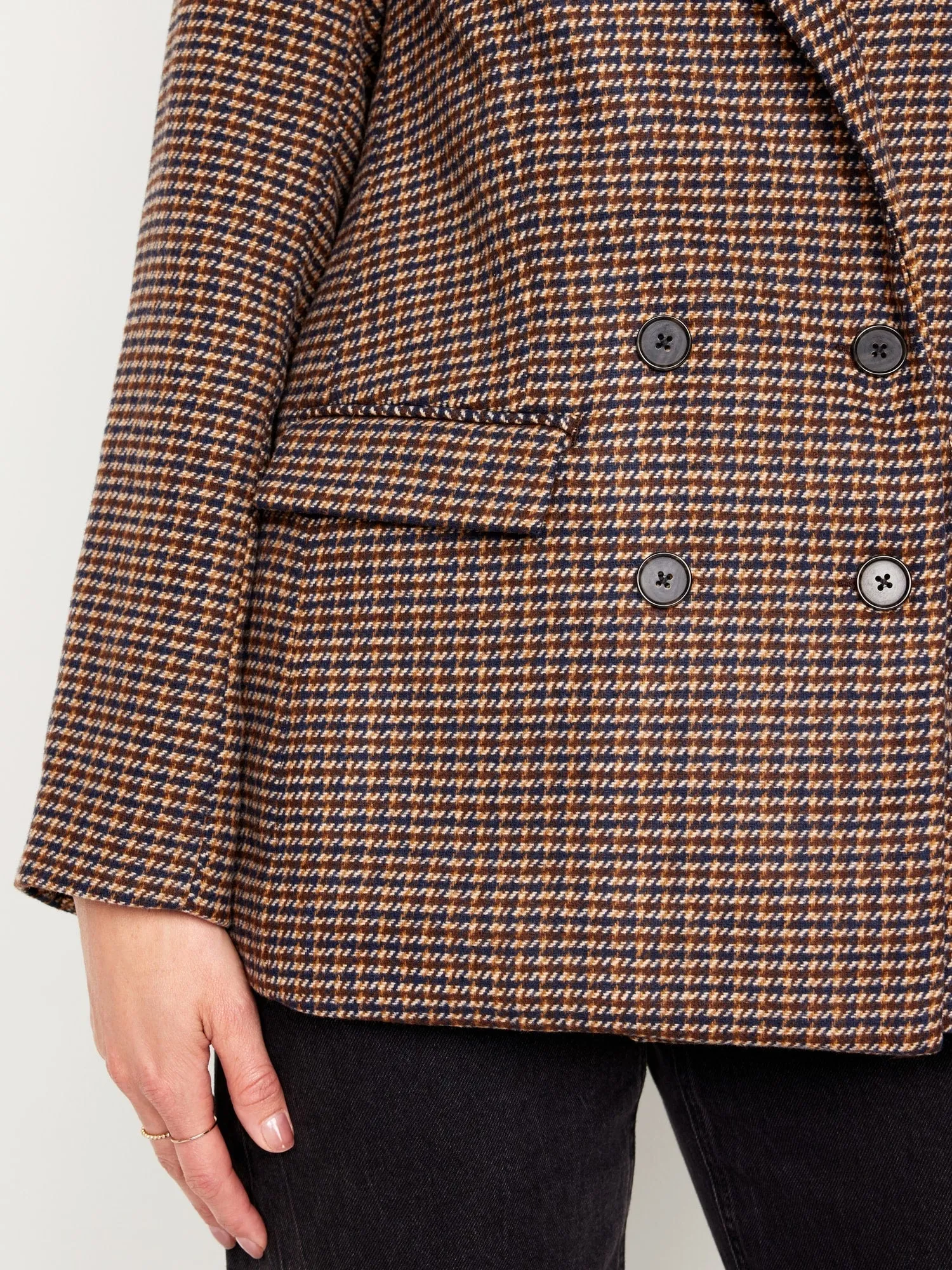 Double-Breasted Blazer