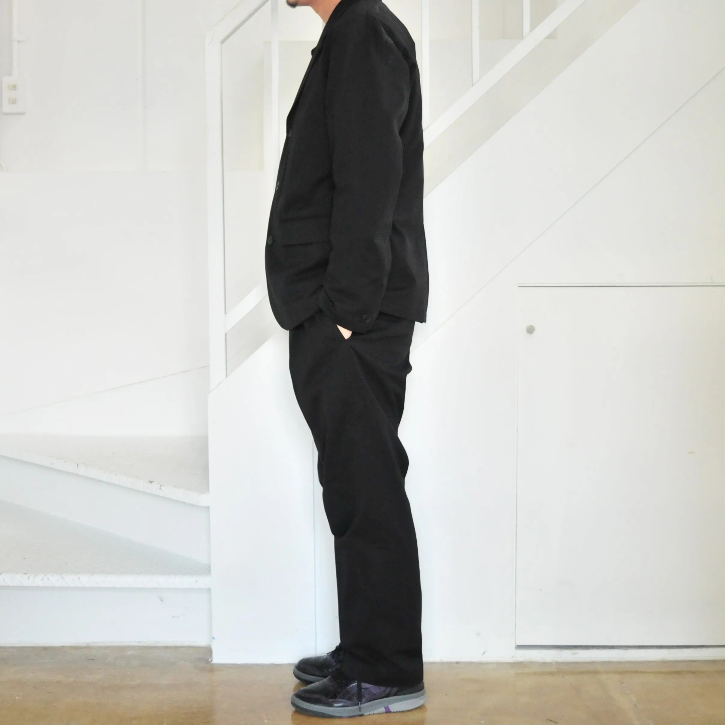 DOUBLE PLEATED TROUSERS