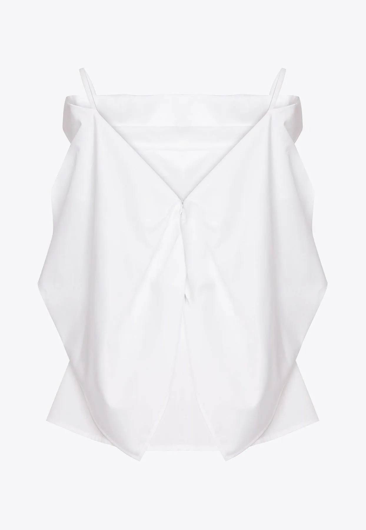 Draped Shawl Blouse