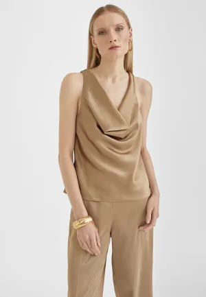 Draped top