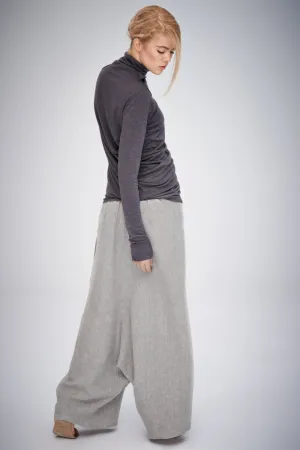 DRAPED TURTLENECK TOP