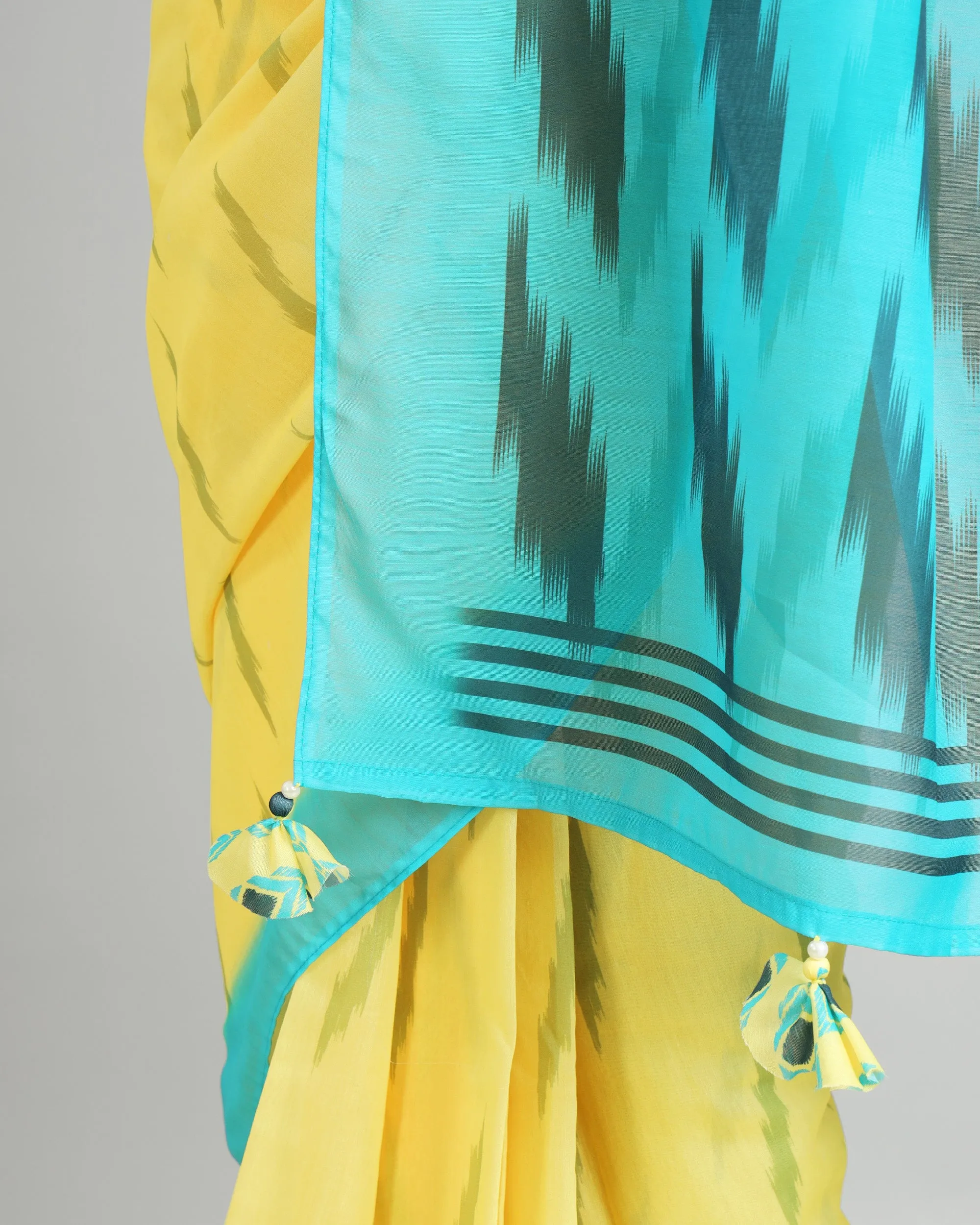 Dress to Impress, Made Easy: The Ikkat Print Saree