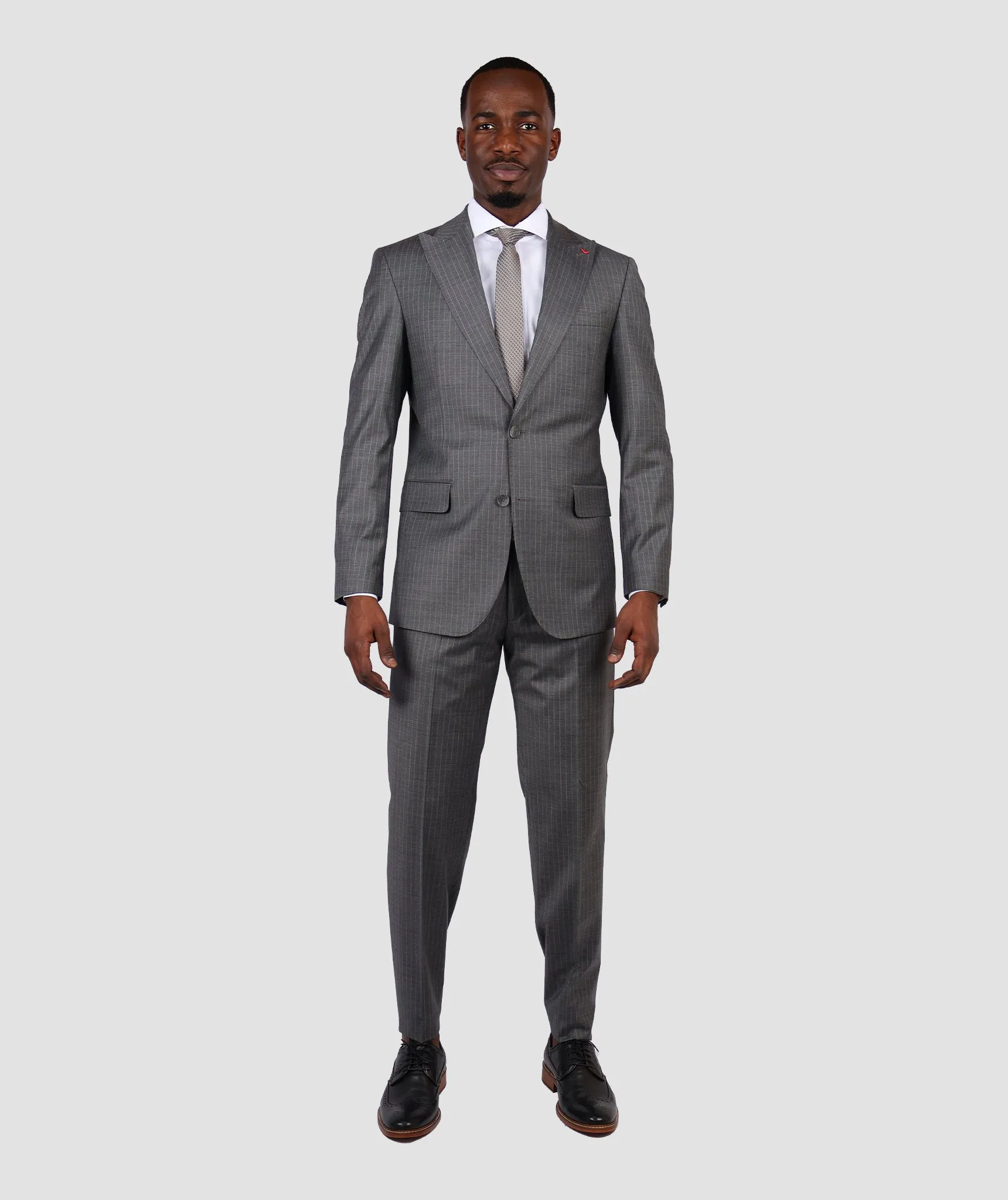 DS Damat Slim Fit Grey Suit